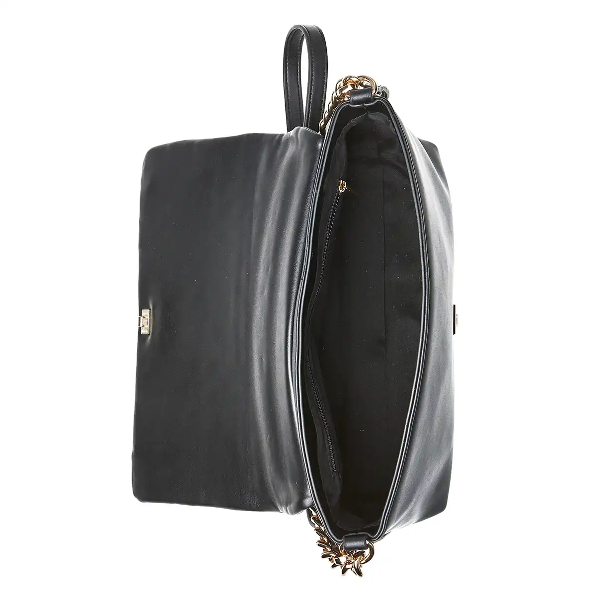 Verde Γυναικεία Τσάντα Ώμου 16-7137 Μαύρο