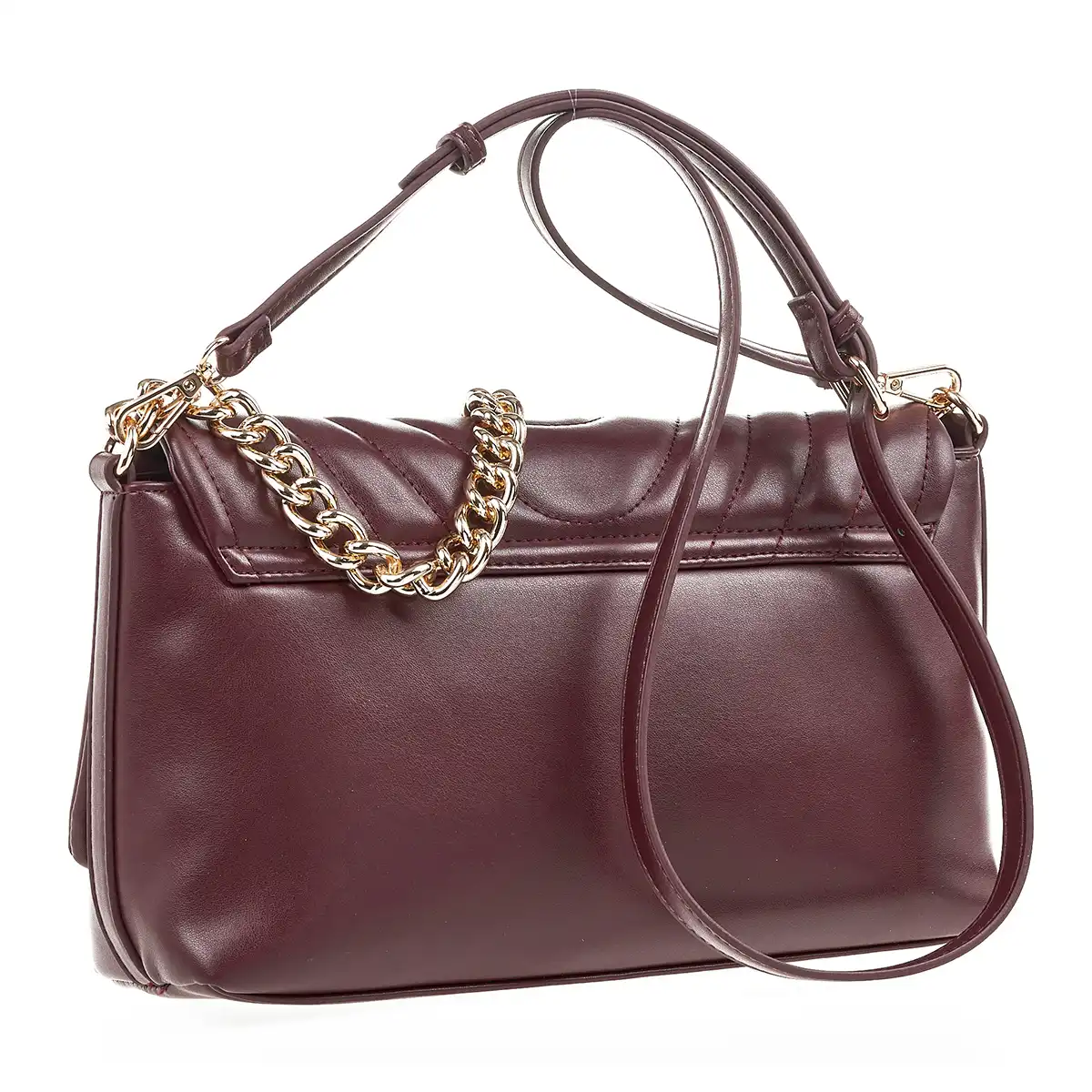 Verde Γυναικεία Τσάντα Ώμου 16-7137 Μπορντό