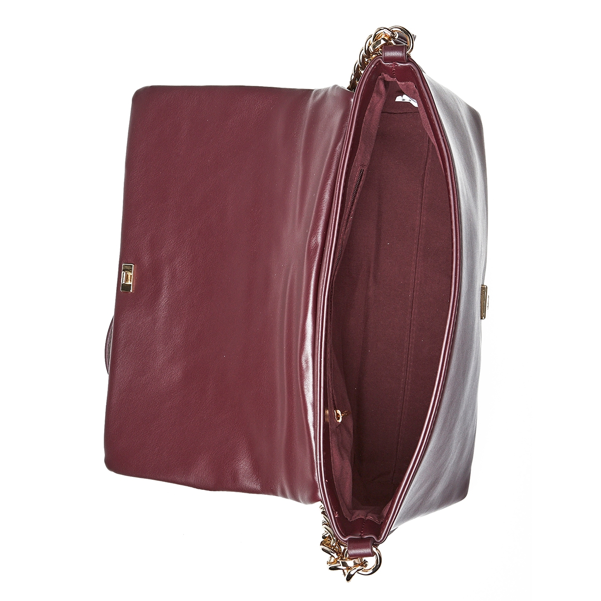 Verde Γυναικεία Τσάντα Ώμου 16-7137 Μπορντό