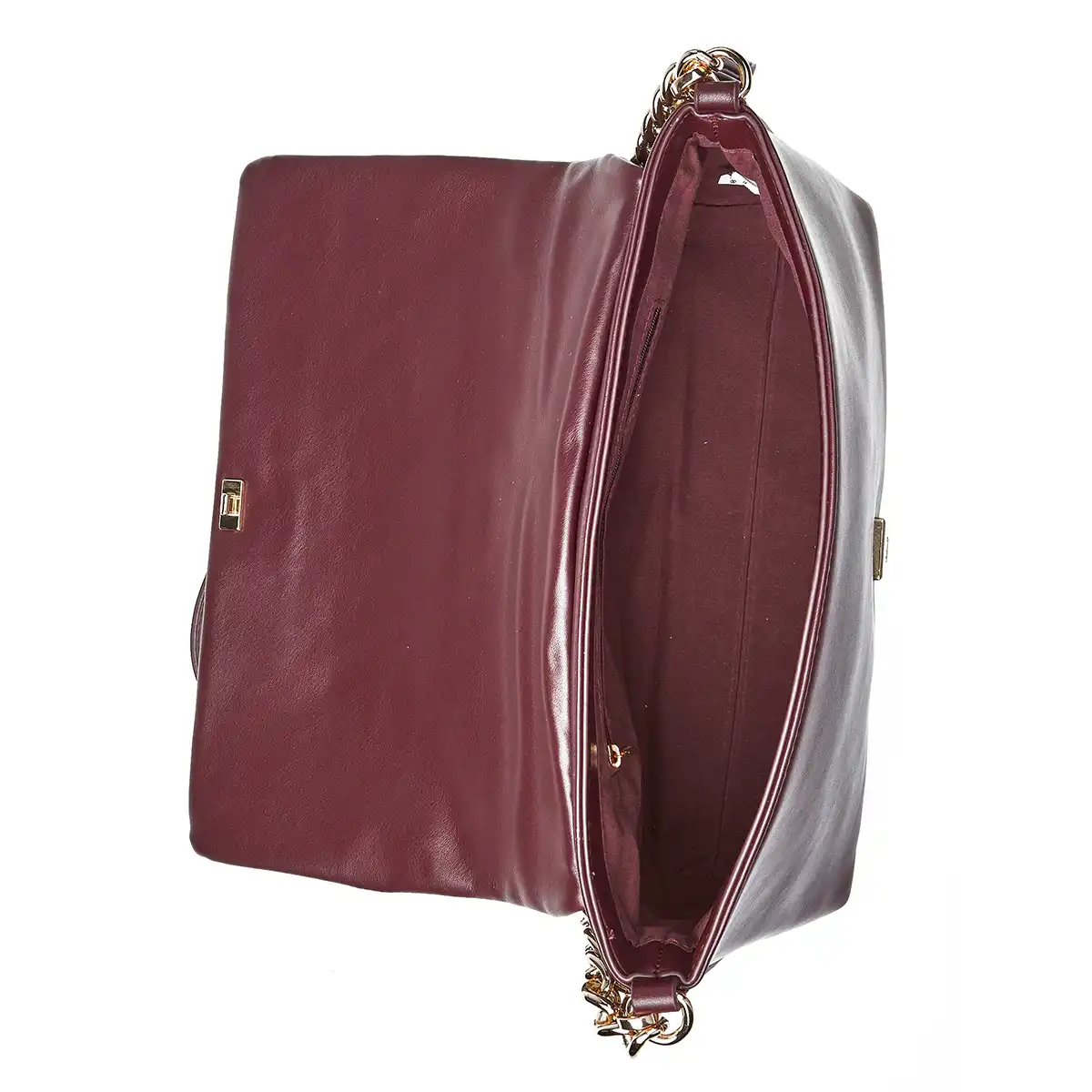 Verde Γυναικεία Τσάντα Ώμου 16-7137 Μπορντό