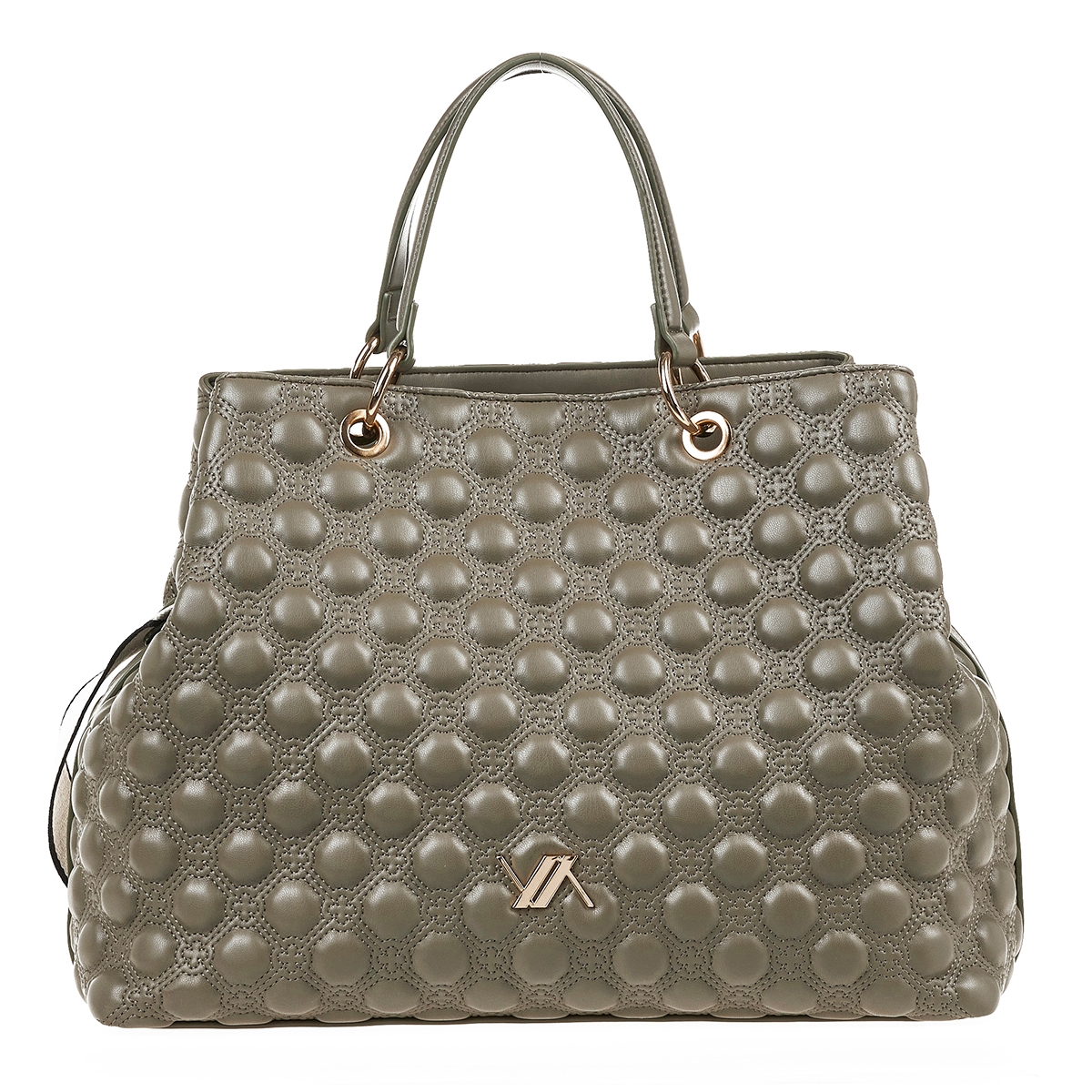 Verde Γυναικεία Τσάντα Χειρός-΄Ώμου 16-7143 Χακί