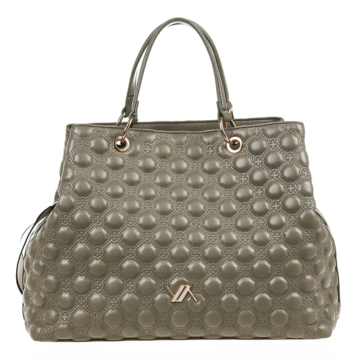 Verde Γυναικεία Τσάντα Χειρός-΄Ώμου 16-7143 Χακί