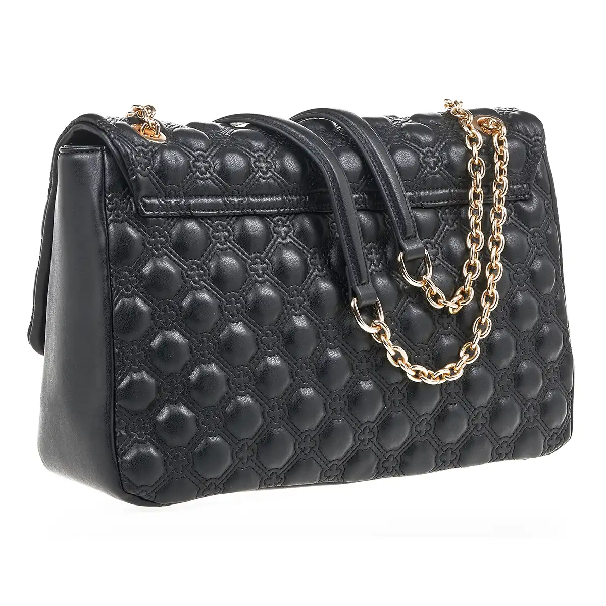 Verde Γυναικεία Τσάντα Ώμου 16-7144 Μαύρο