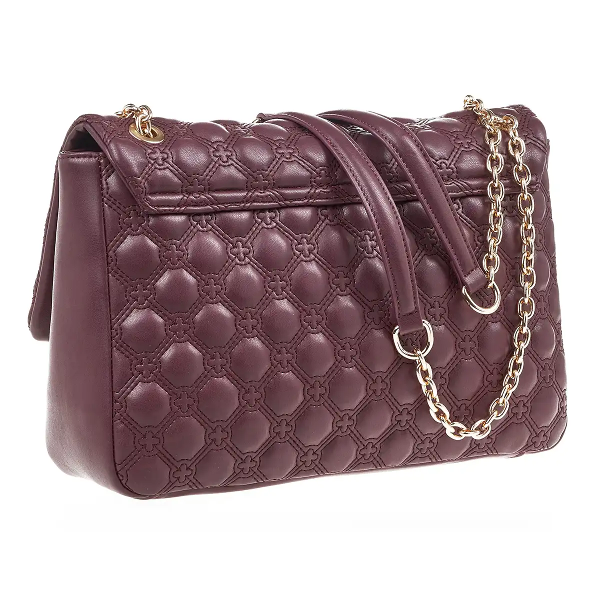 Verde Γυναικεία Τσάντα Ώμου 16-7144 Μπορντό