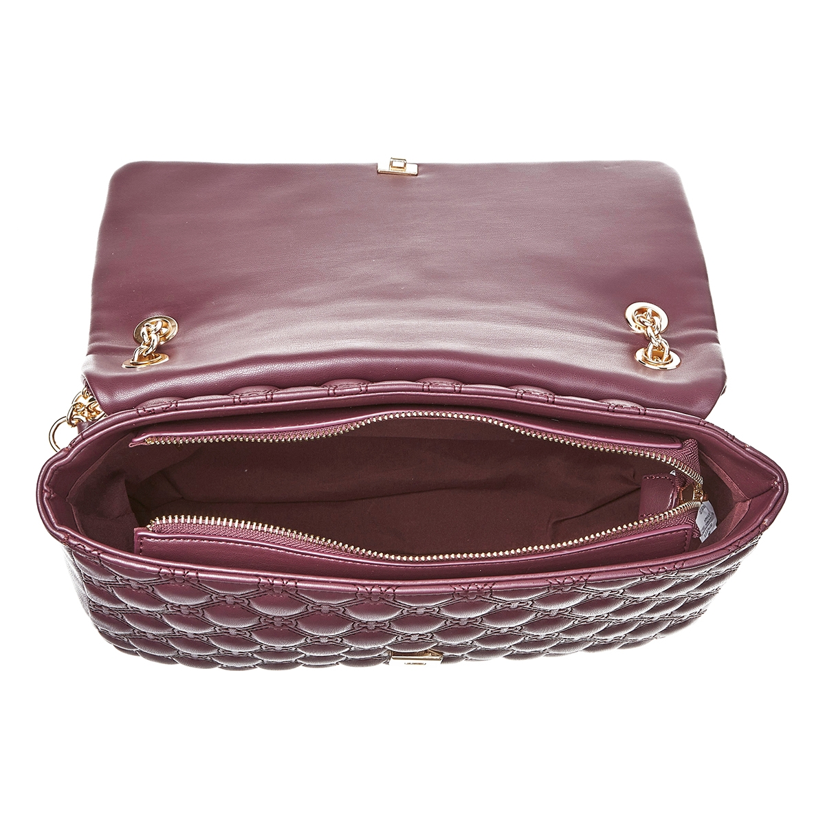 Verde Γυναικεία Τσάντα Ώμου 16-7144 Μπορντό