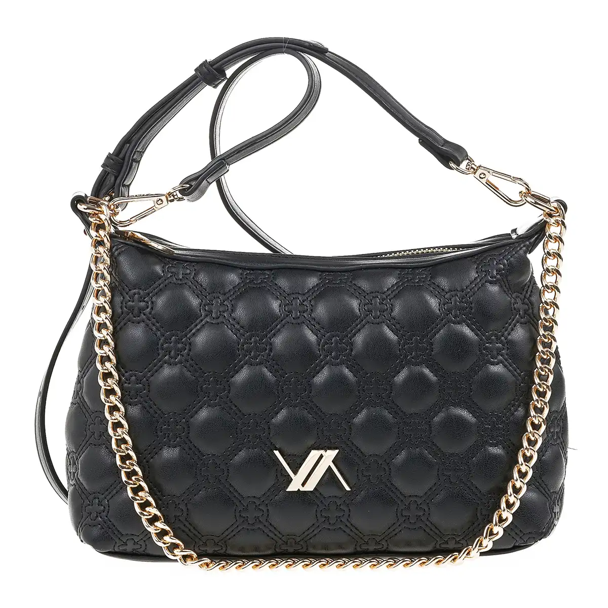 Verde Γυναικεία Τσάντα Ώμου 16-7145 Μαύρο