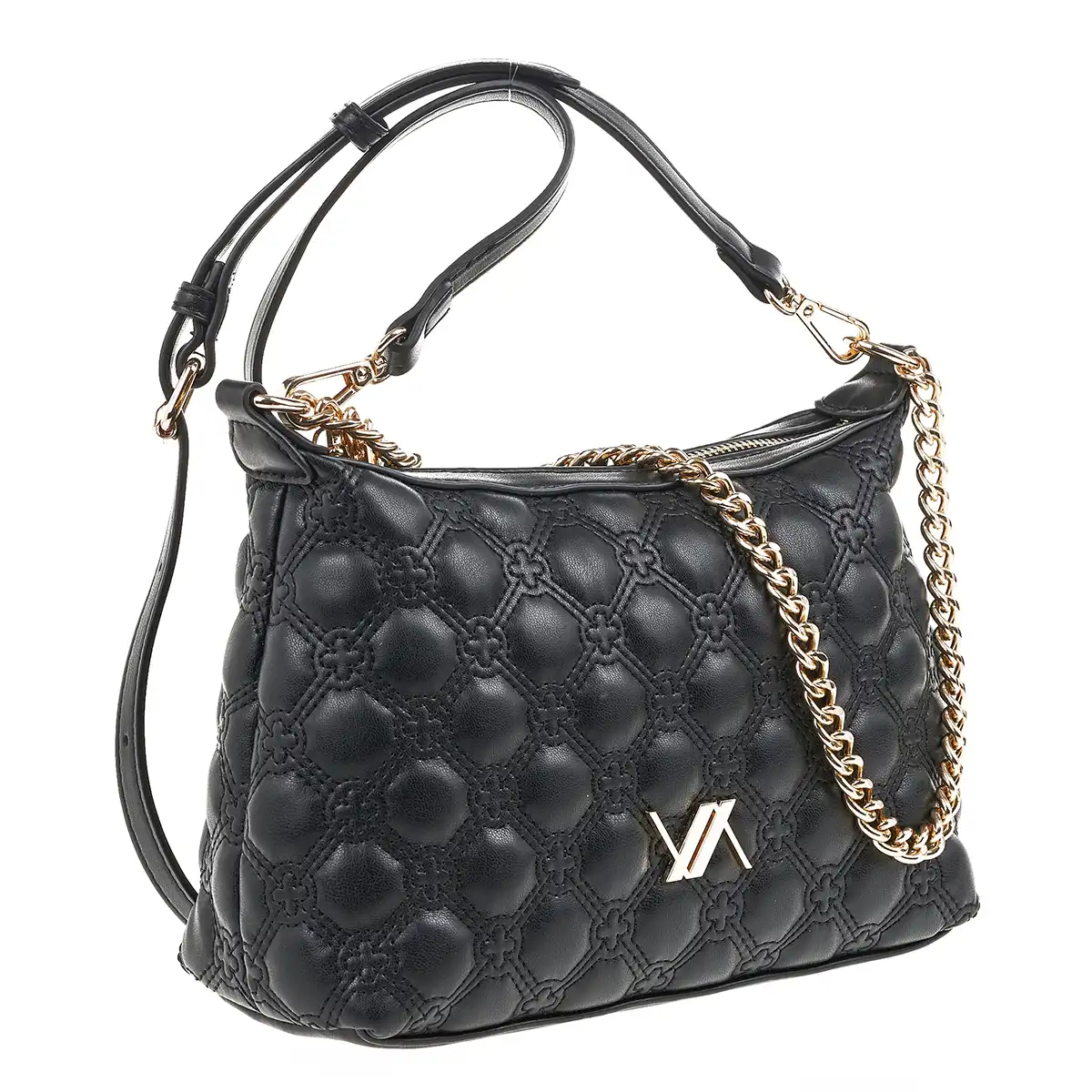 Verde Γυναικεία Τσάντα Ώμου 16-7145 Μαύρο