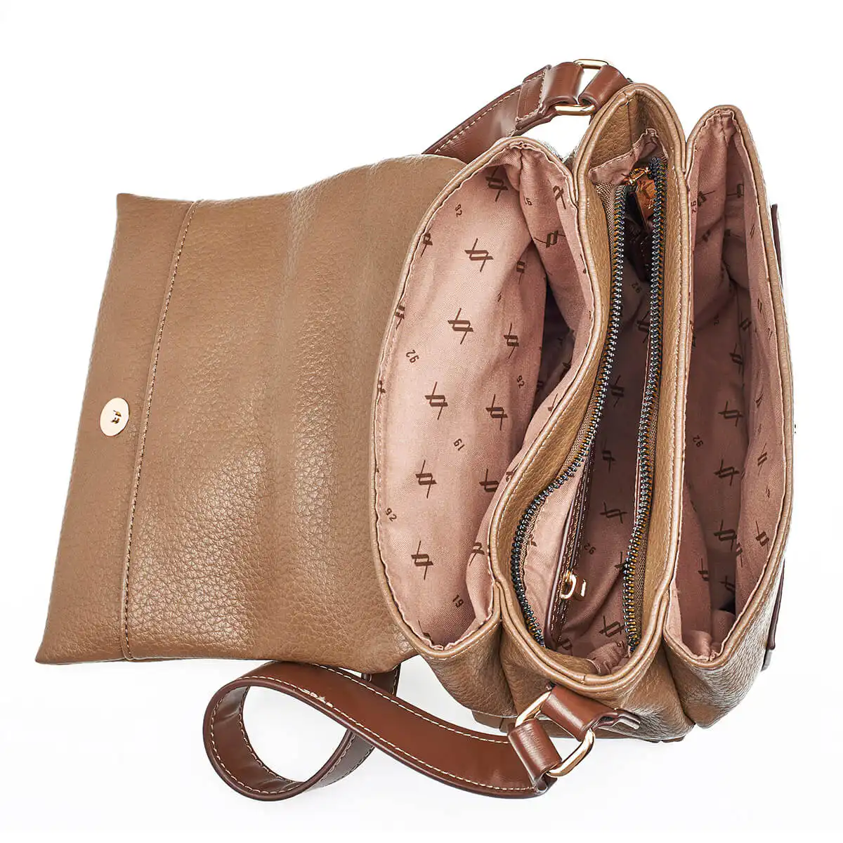 Verde Γυναικεία Τσάντα Ώμου 16-7175 Πούρου