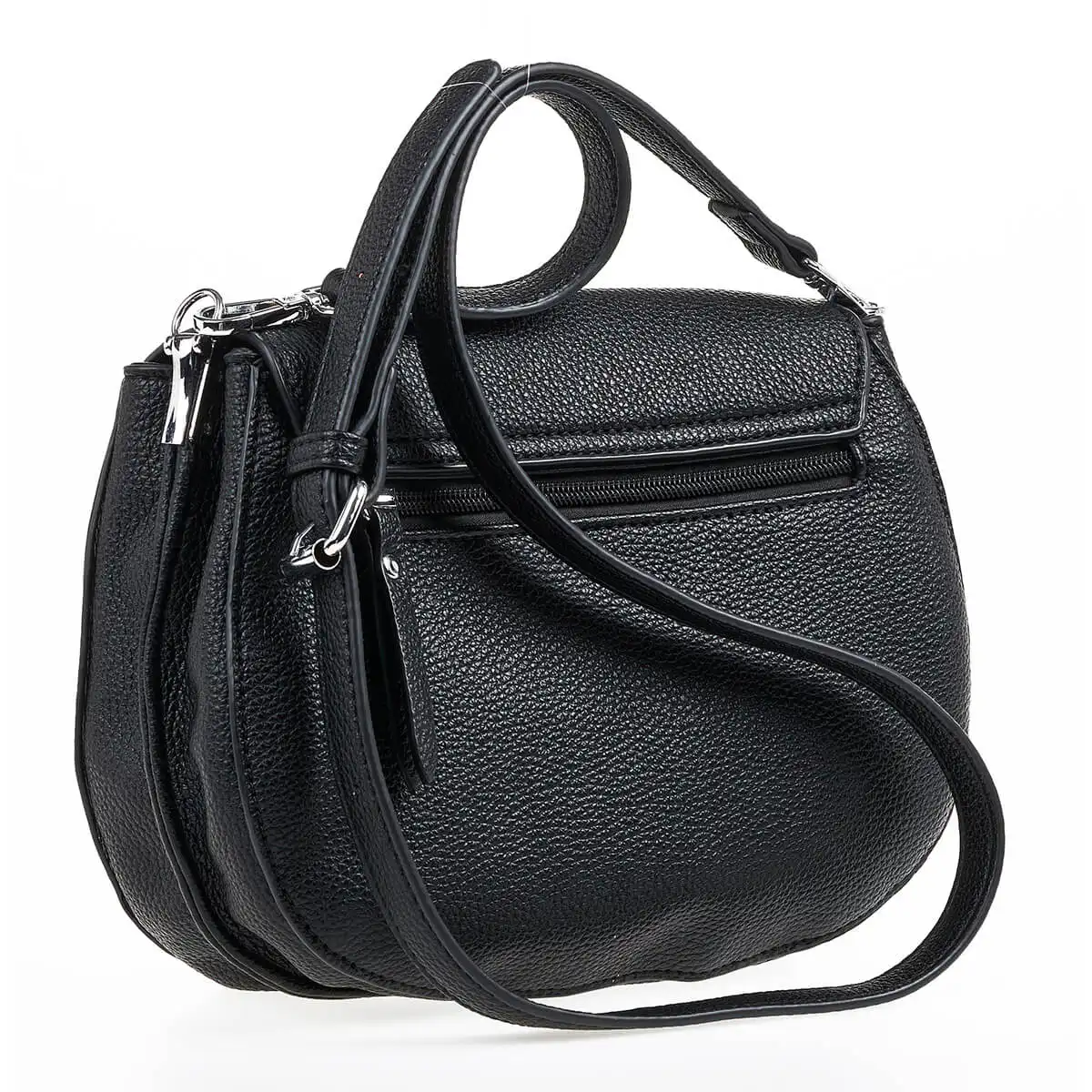 Verde Γυναικεία Τσάντα Ώμου 16-7178 Μαύρο