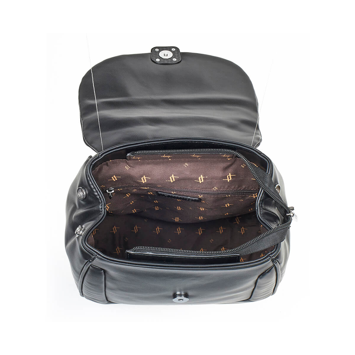 Verde Γυναικείο Σακίδιο Πλάτης 16-7181 Μαύρο