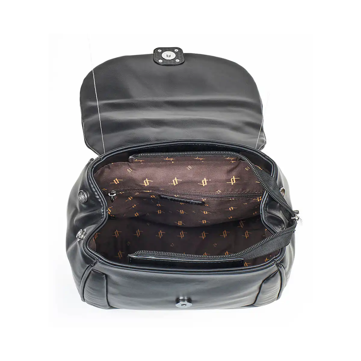 Verde Γυναικείο Σακίδιο Πλάτης 16-7181 Μαύρο