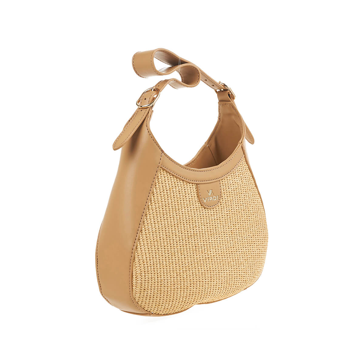 Verde Γυναικεία Τσάντα Ώμου 16-7186 Μπεζ