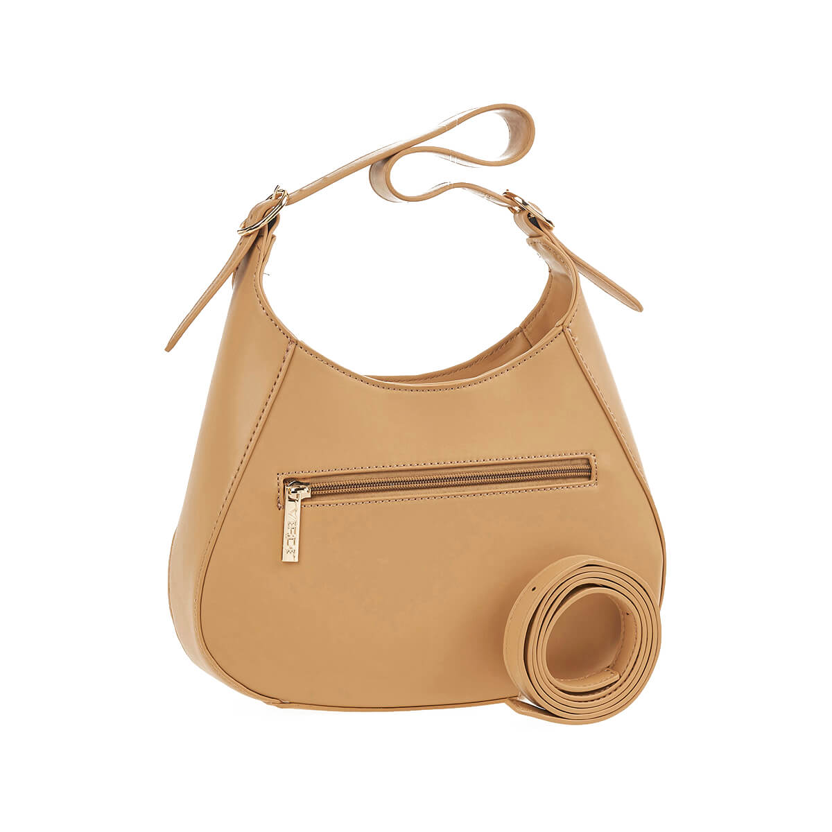 Verde Γυναικεία Τσάντα Ώμου 16-7186 Μπεζ