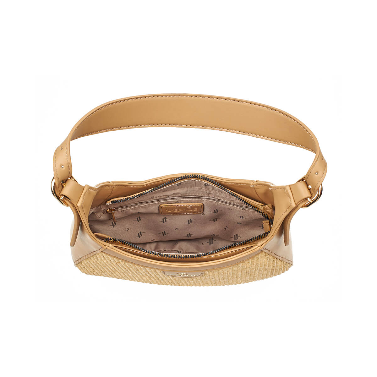 Verde Γυναικεία Τσάντα Ώμου 16-7186 Μπεζ