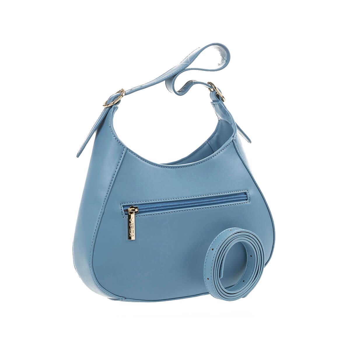 Verde Γυναικεία Τσάντα Ώμου 16-7186 Μπλε