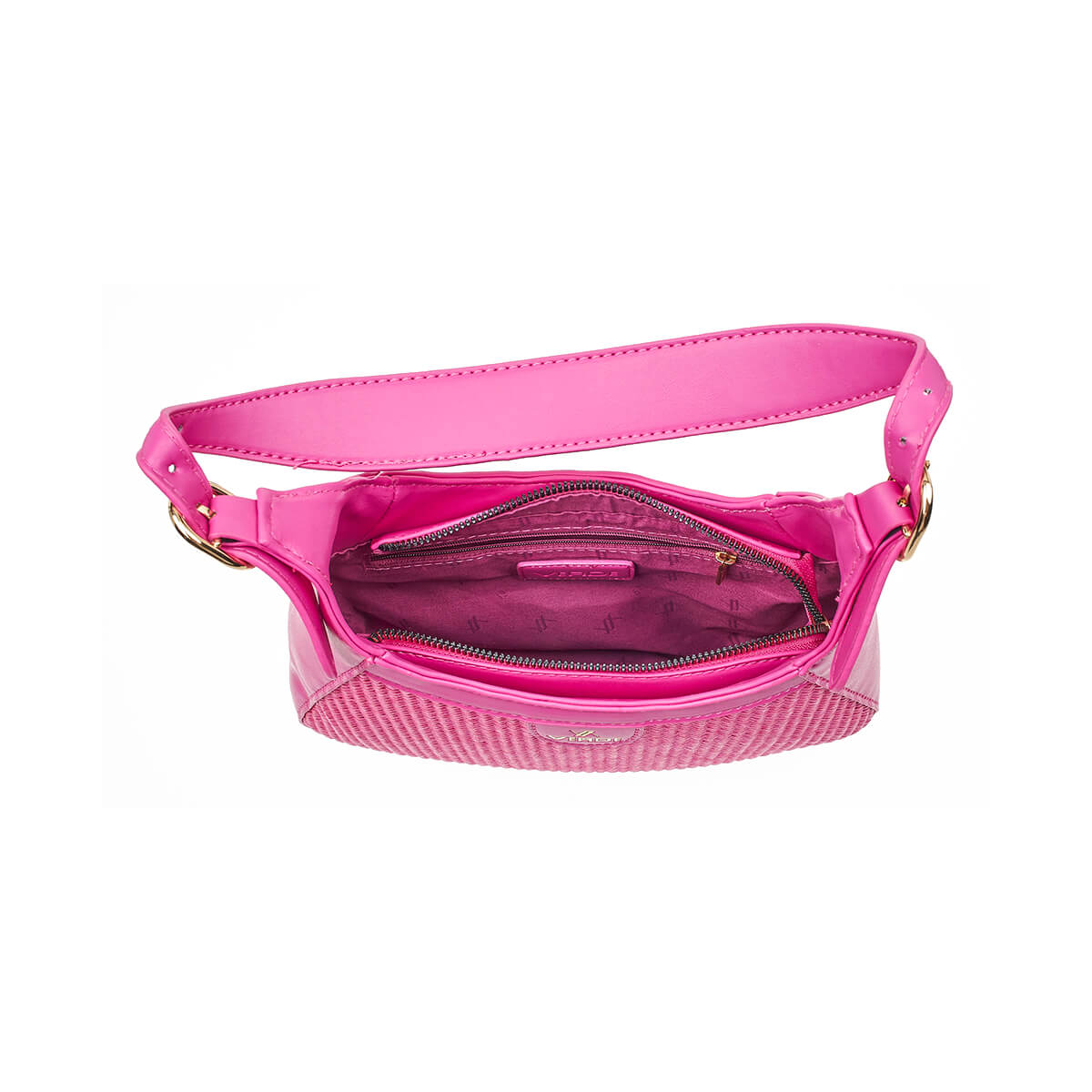 Verde Γυναικεία Τσάντα Ώμου 16-7186 Φούξια