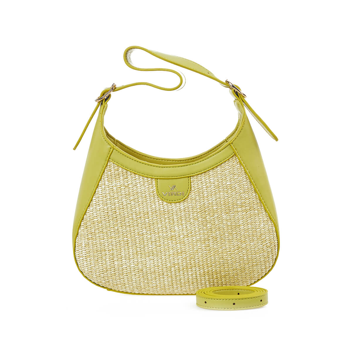 Verde Γυναικεία Τσάντα Ώμου 16-7186 Λάιμ