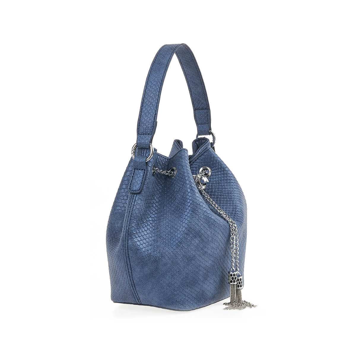 Verde Γυναικεία Τσάντα Πουγκί 16-7192 Μπλε