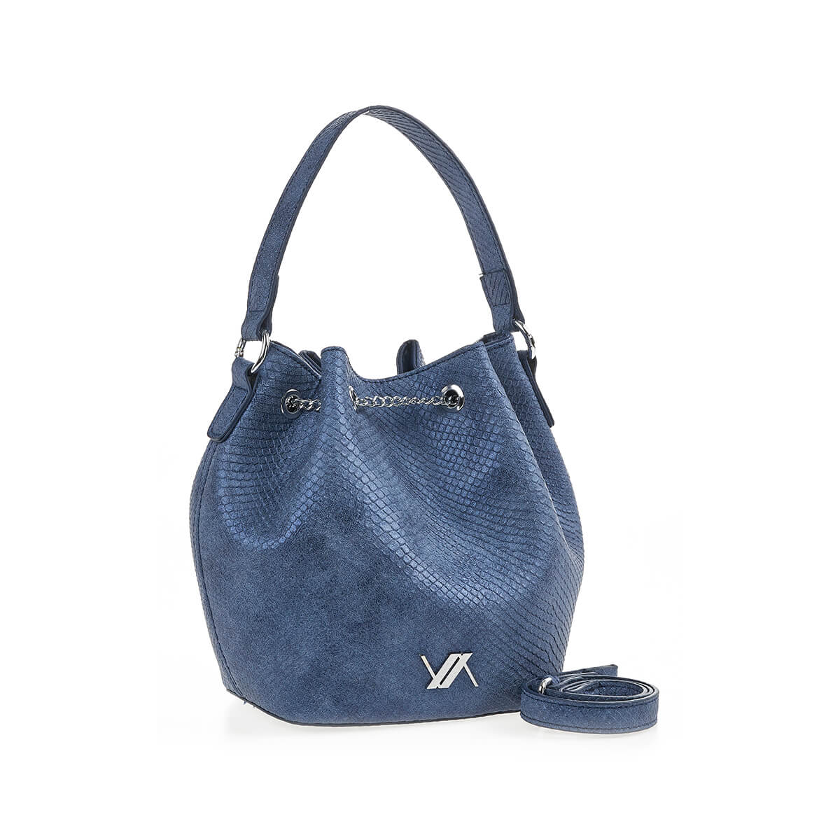 Verde Γυναικεία Τσάντα Πουγκί 16-7192 Μπλε