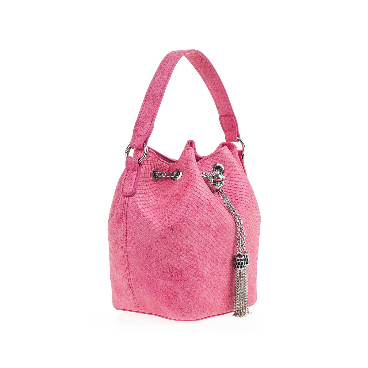 Verde Γυναικεία Τσάντα Πουγκί 16-7192 Ροζ