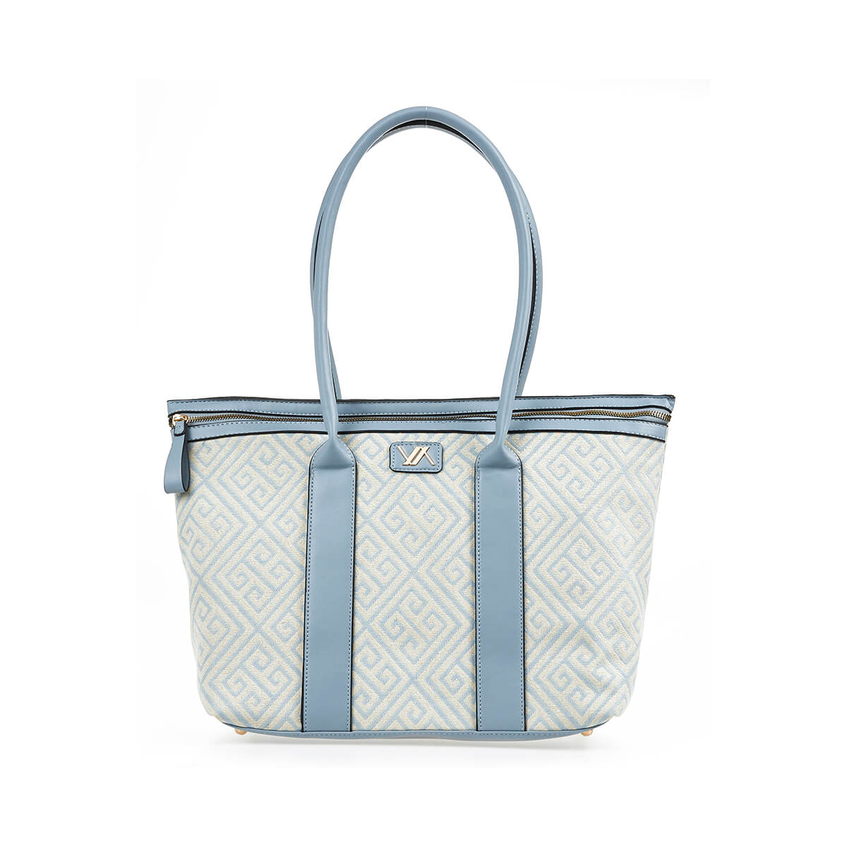 Verde Γυναικεία Τσάντα Ώμου 16-7199 Ανοιχτό Μπλε