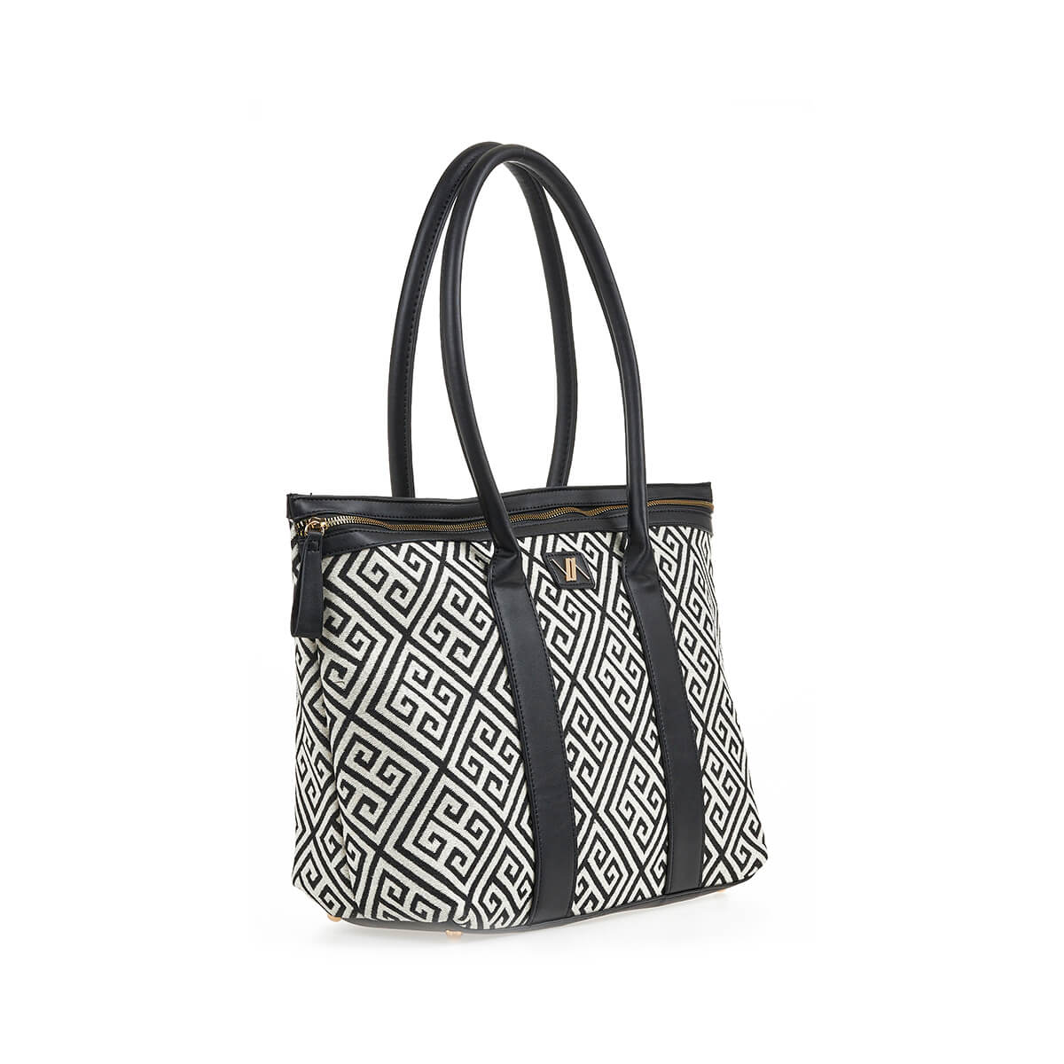 Verde Γυναικεία Τσάντα Ώμου 16-7199 Μαύρο