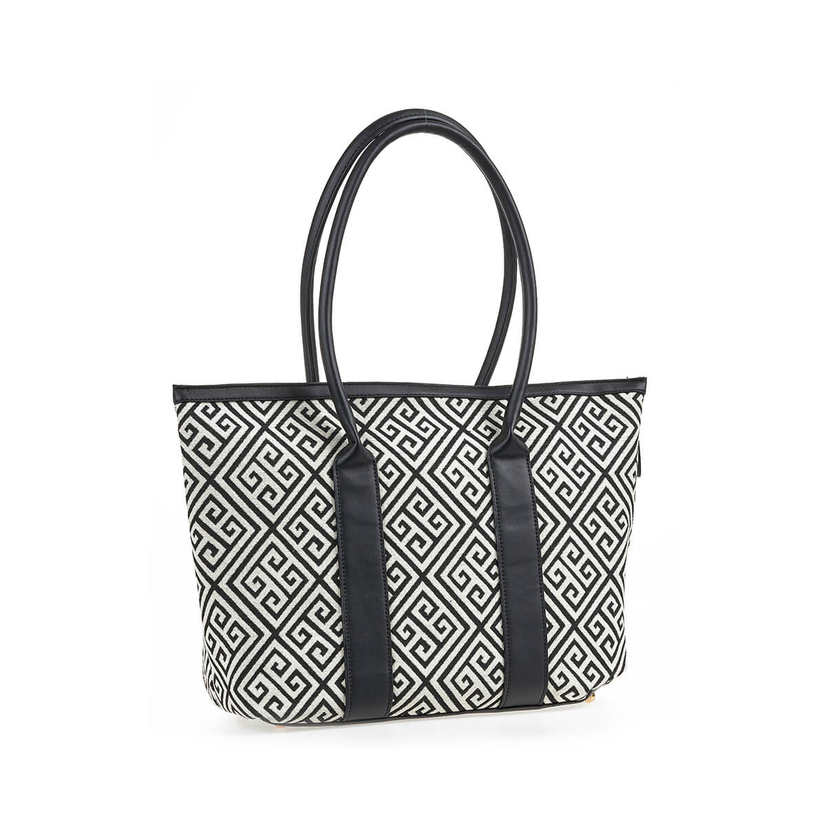 Verde Γυναικεία Τσάντα Ώμου 16-7199 Μαύρο