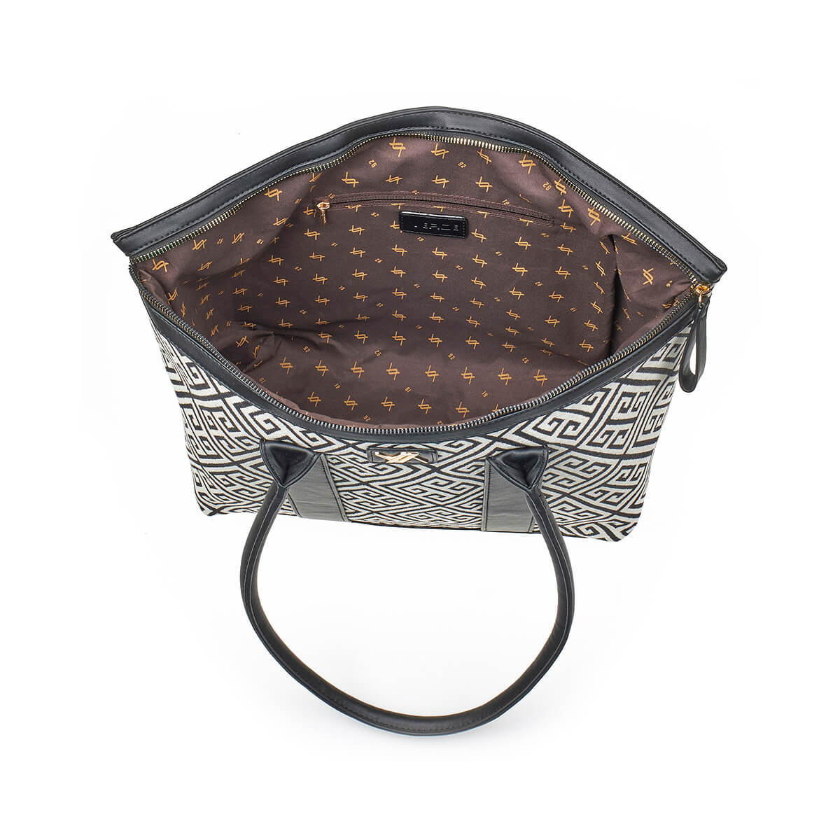 Verde Γυναικεία Τσάντα Ώμου 16-7199 Μαύρο