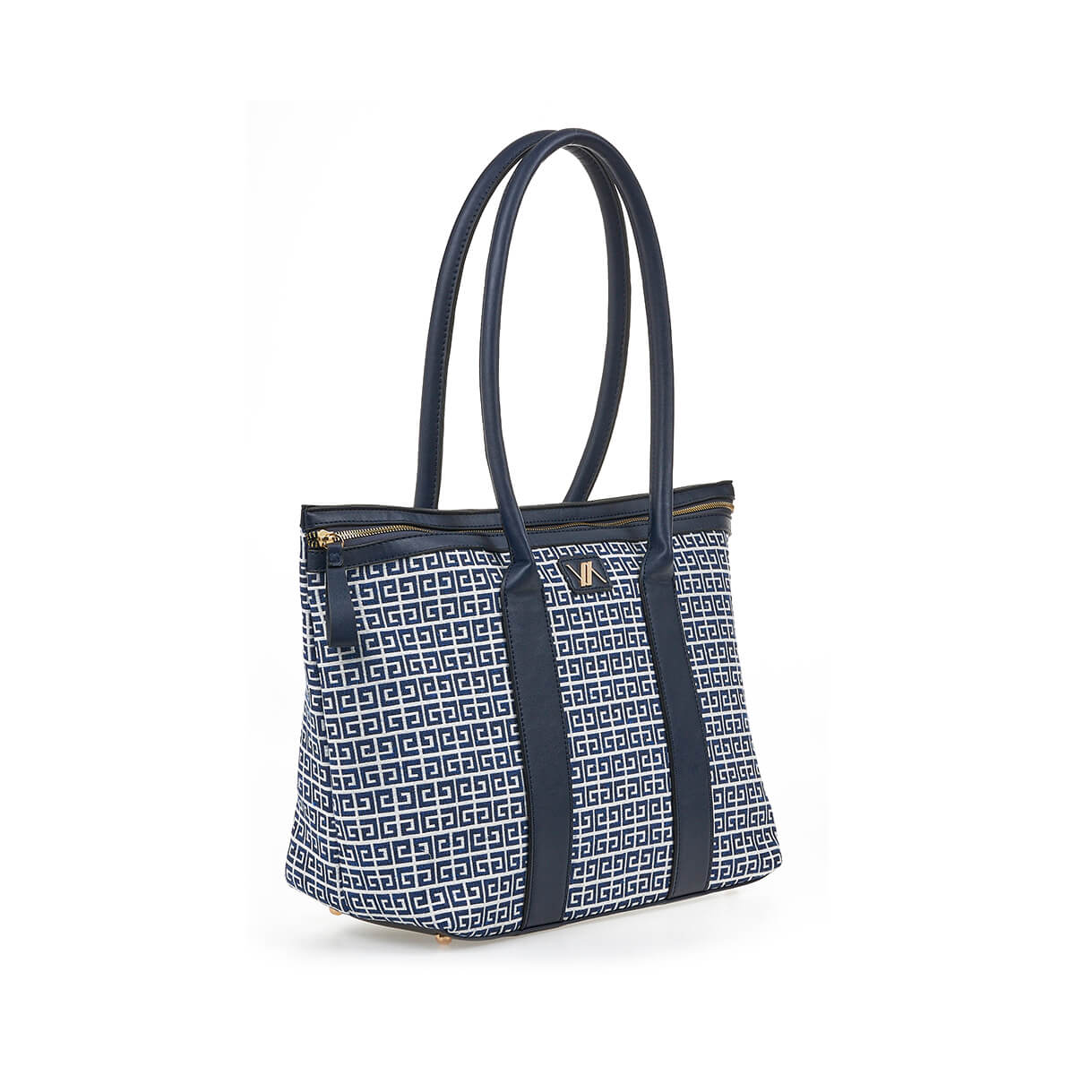 Verde Γυναικεία Τσάντα Ώμου 16-7200 Μπλε