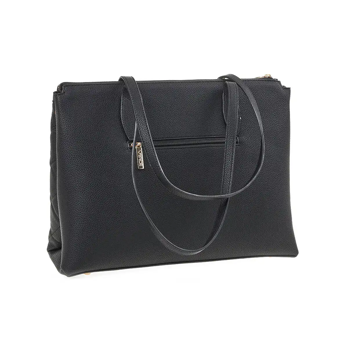 Verde Γυναικεία Τσάντα Ώμου 16-7201 Μαύρο