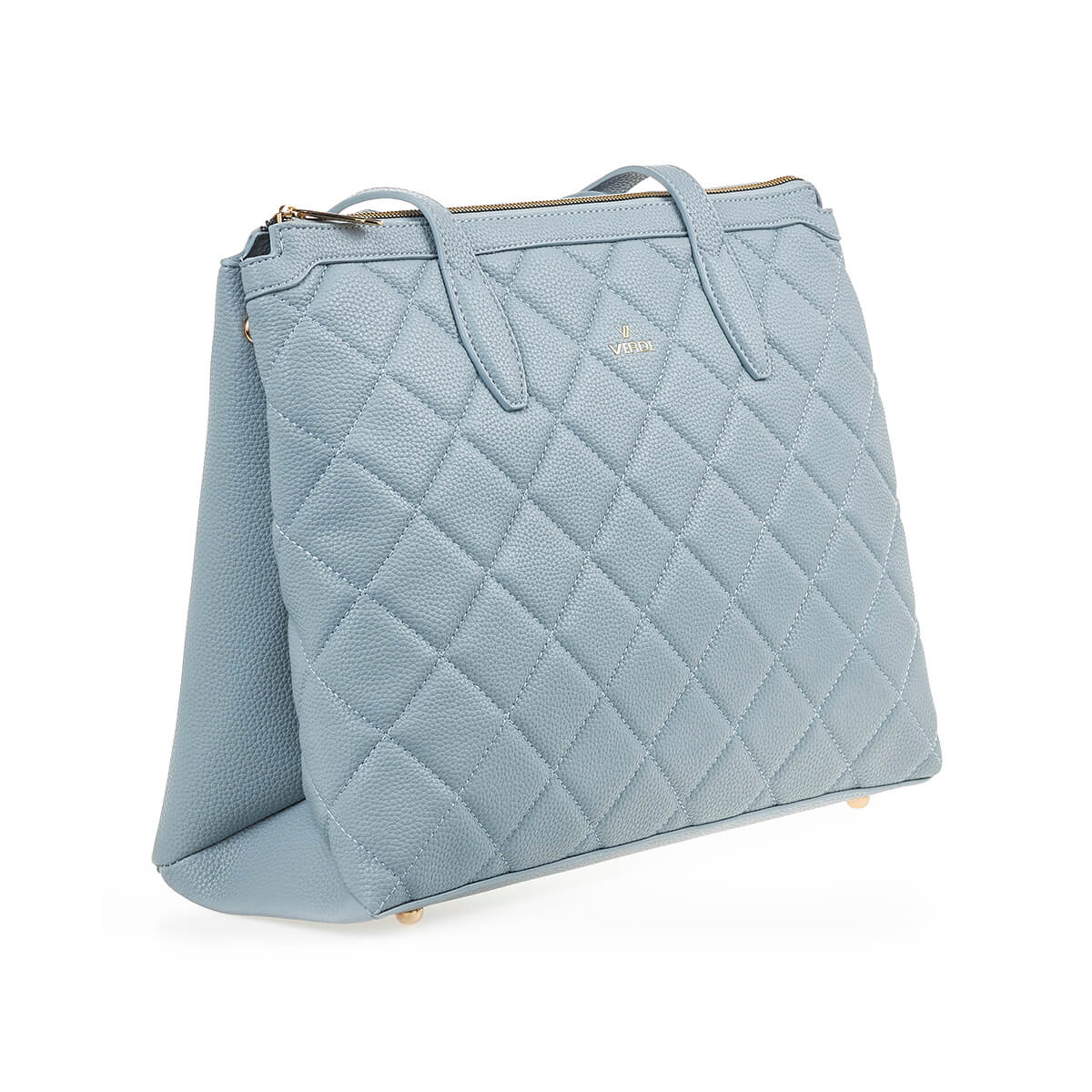 Verde Γυναικεία Τσάντα Ώμου 16-7201 Μπλε