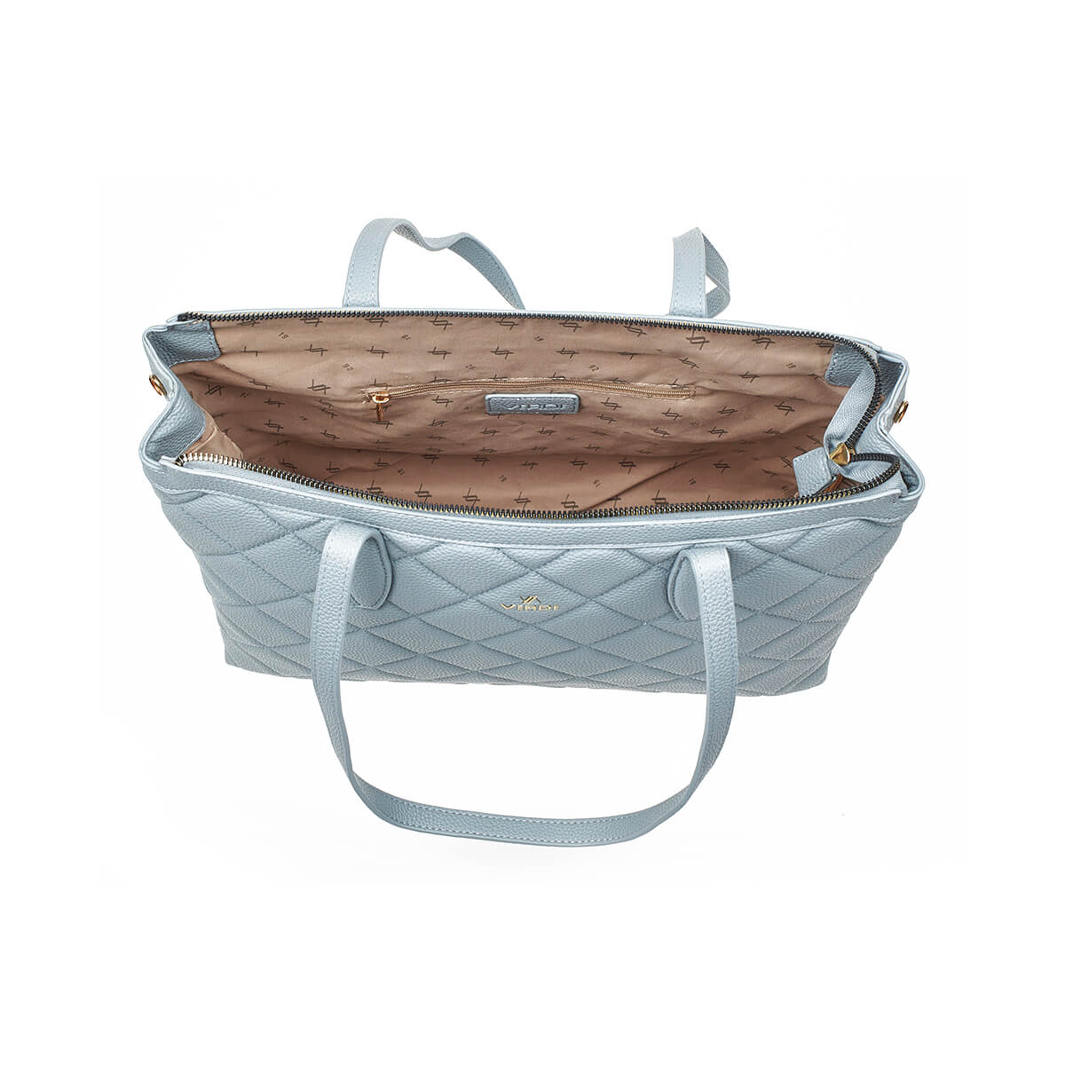 Verde Γυναικεία Τσάντα Ώμου 16-7201 Μπλε