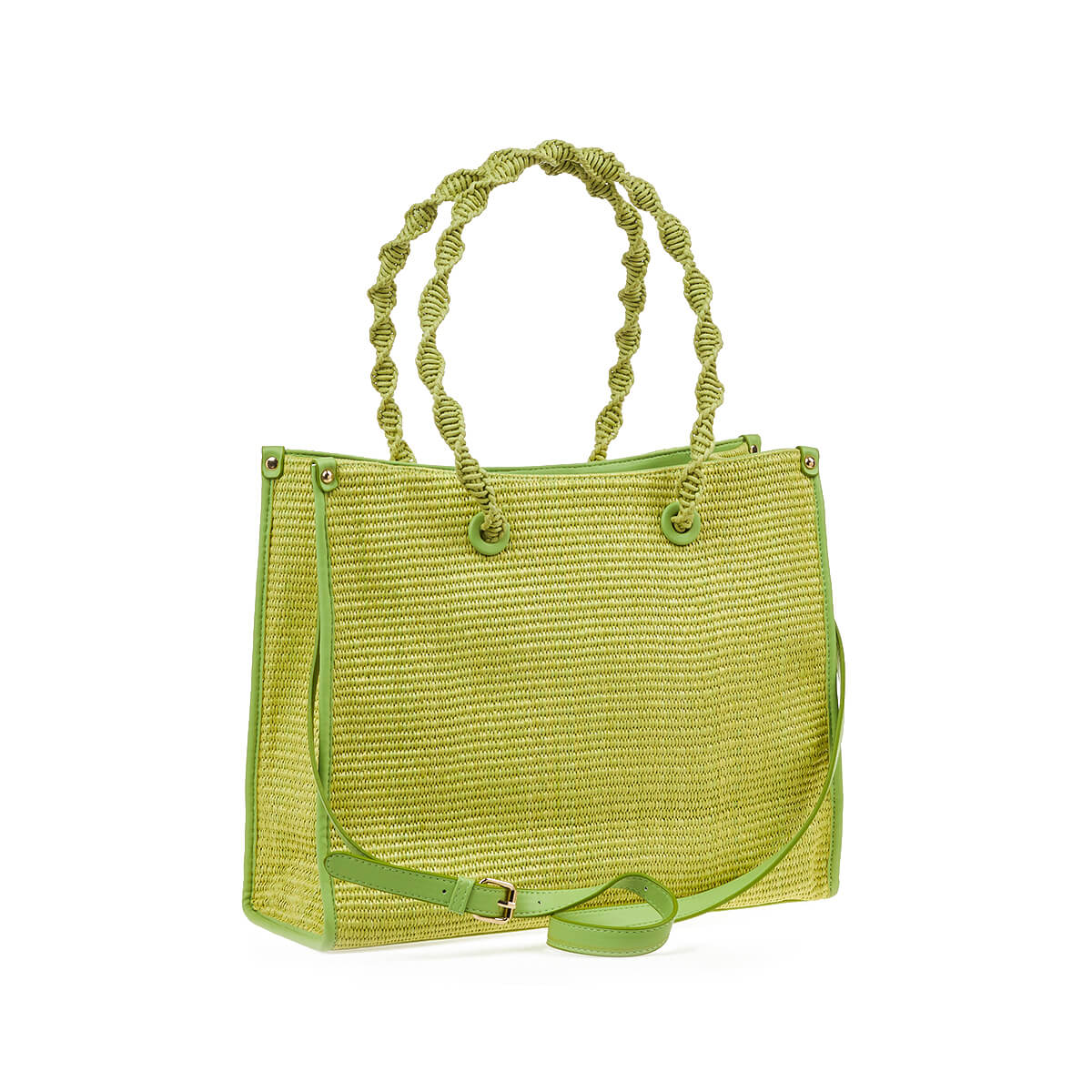 Verde Γυναικεία Τσάντα Ώμου 16-7207 Λάιμ