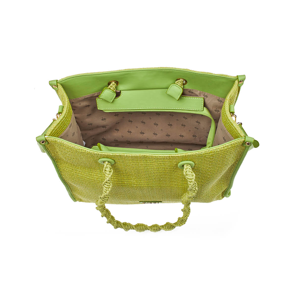 Verde Γυναικεία Τσάντα Ώμου 16-7207 Λάιμ