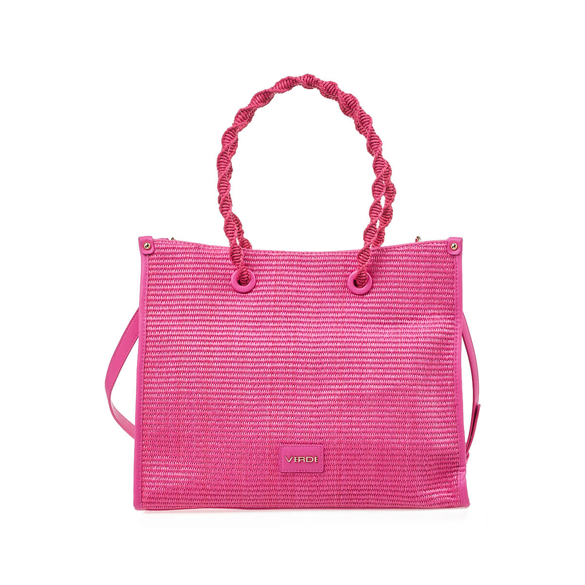 Verde Γυναικεία Τσάντα Ώμου 16-7207 Φούξια
