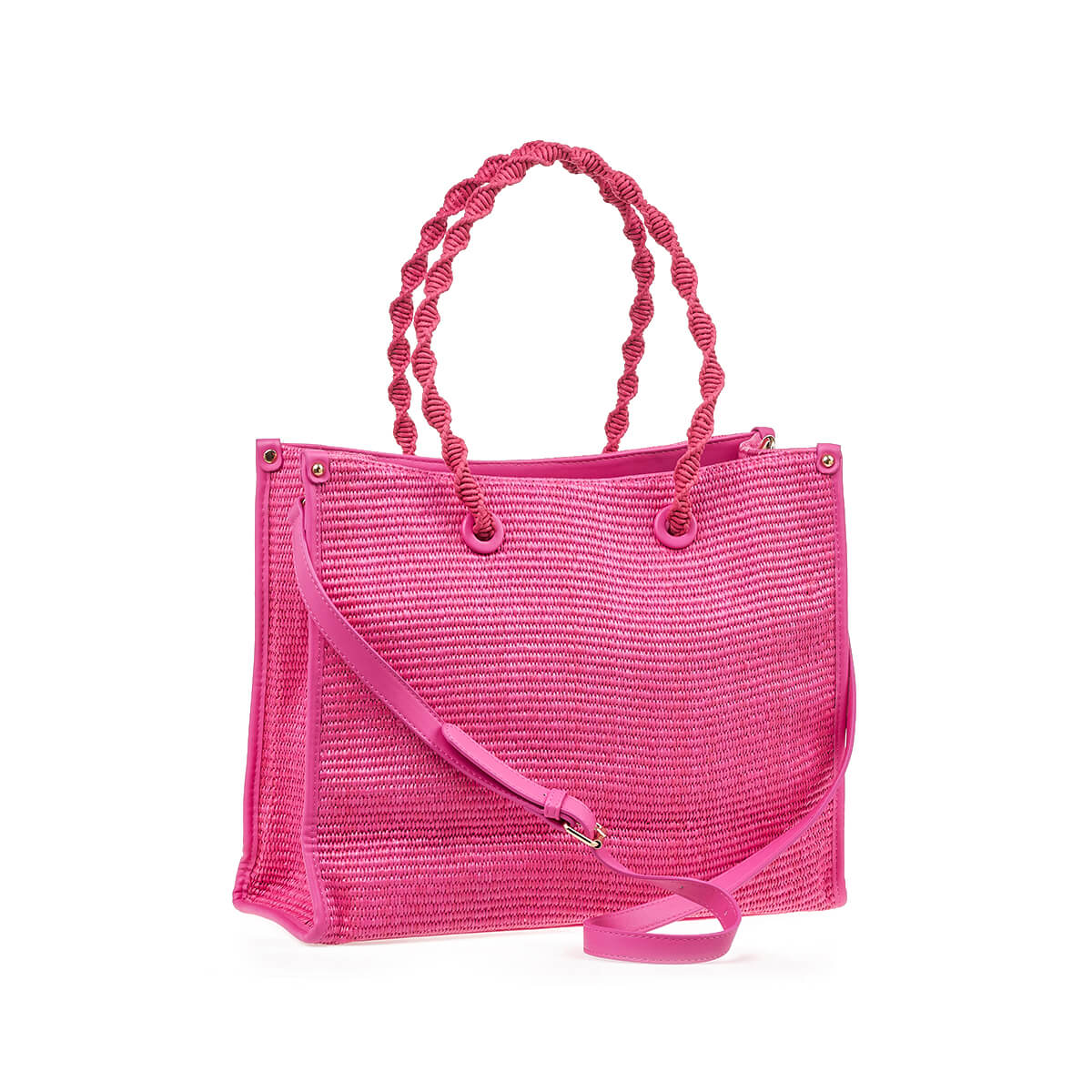 Verde Γυναικεία Τσάντα Ώμου 16-7207 Φούξια