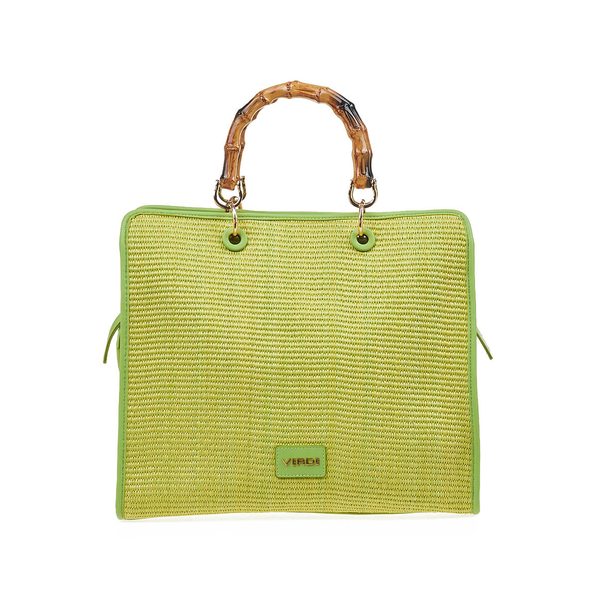 Verde Γυναικεία Τσάντα Χειρός-΄Ώμου 16-7210 Λάιμ