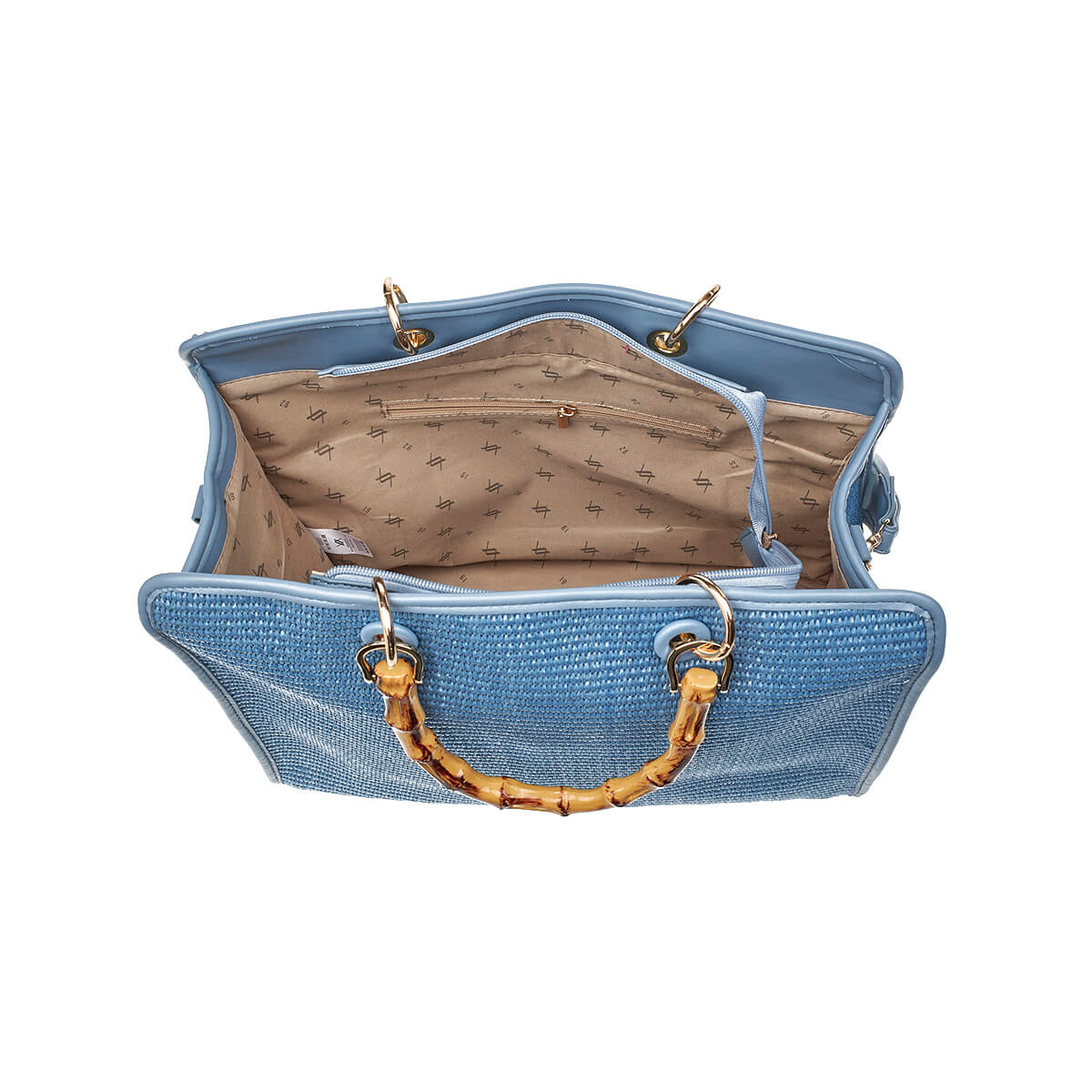 Verde Γυναικεία Τσάντα Χειρός-΄Ώμου 16-7210 Μπλε