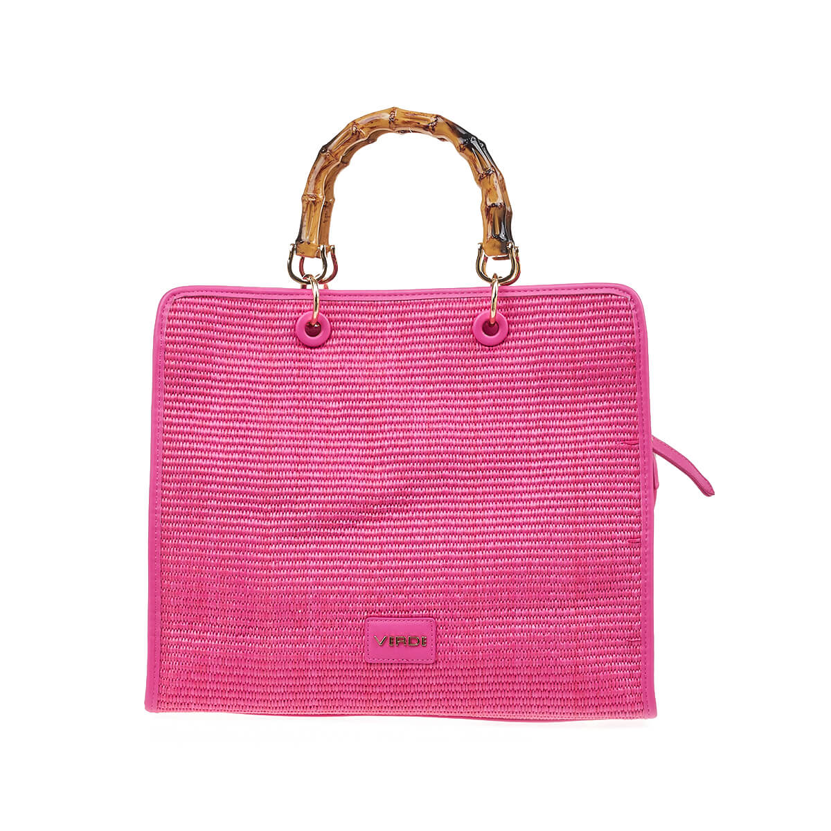 Verde Γυναικεία Τσάντα Χειρός-΄Ώμου 16-7210 Φούξια