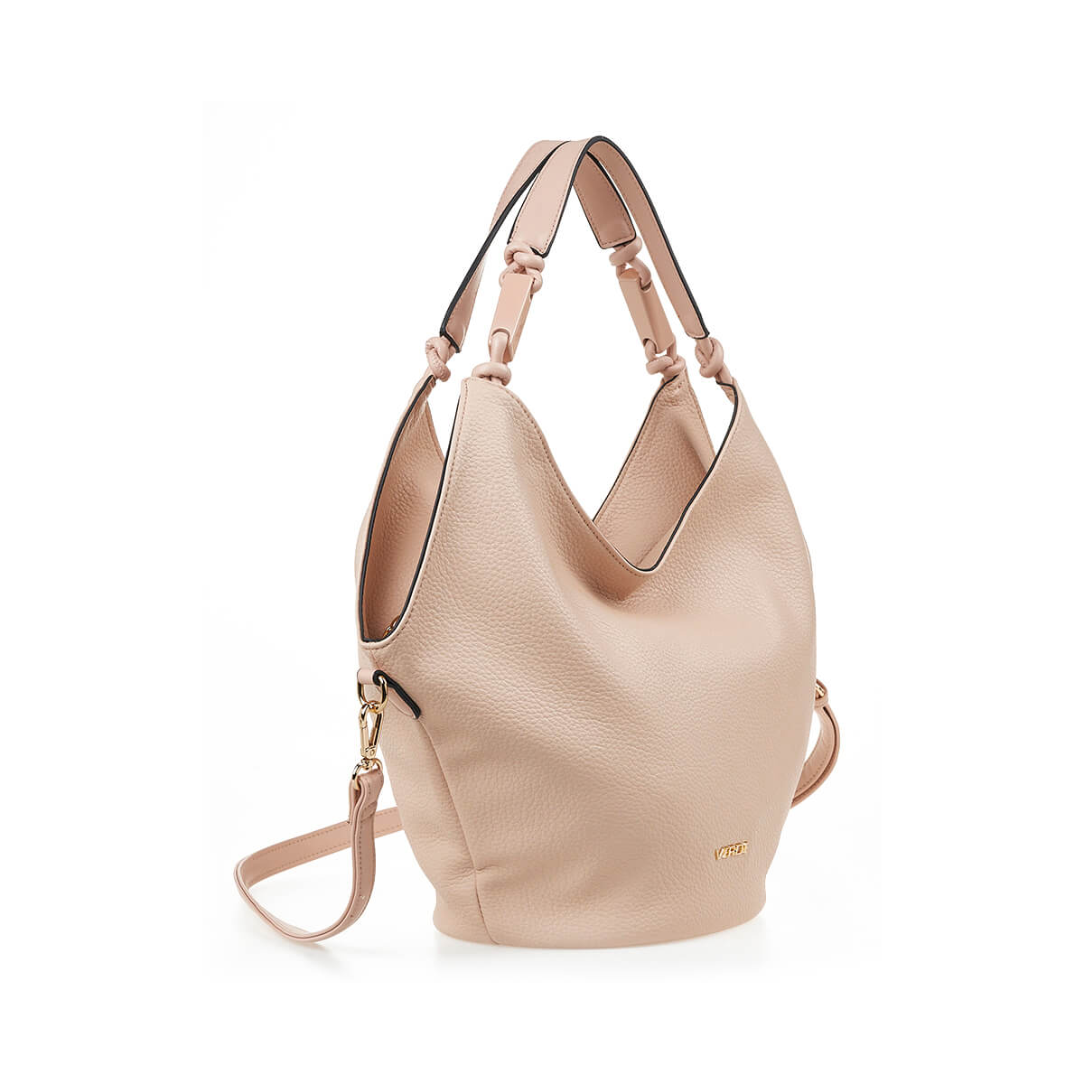 Verde Γυναικεία Τσάντα Ώμου 16-7211 Μπεζ