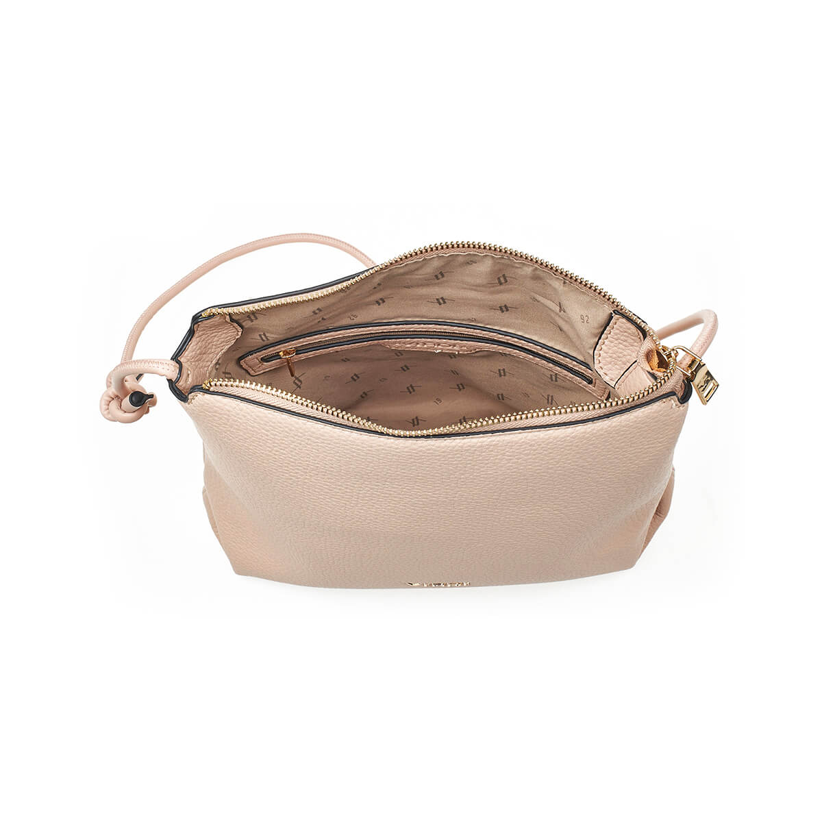 Verde Γυναικεία Τσάντα Χιαστί 16-7213 Μπεζ