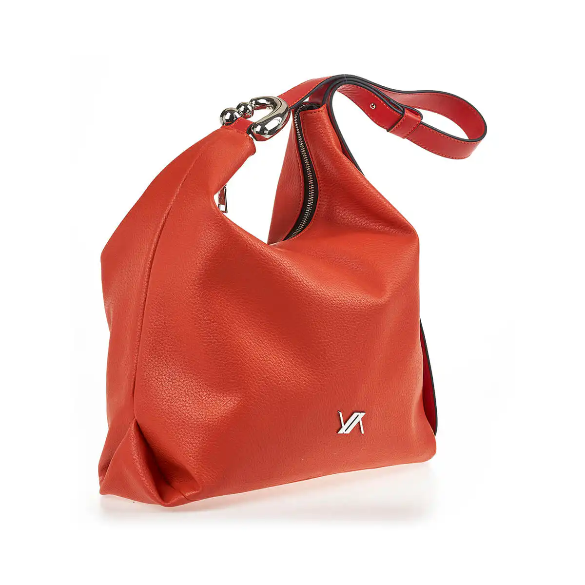 Verde Γυναικεία Τσάντα Ώμου 16-7214 Πορτοκαλί