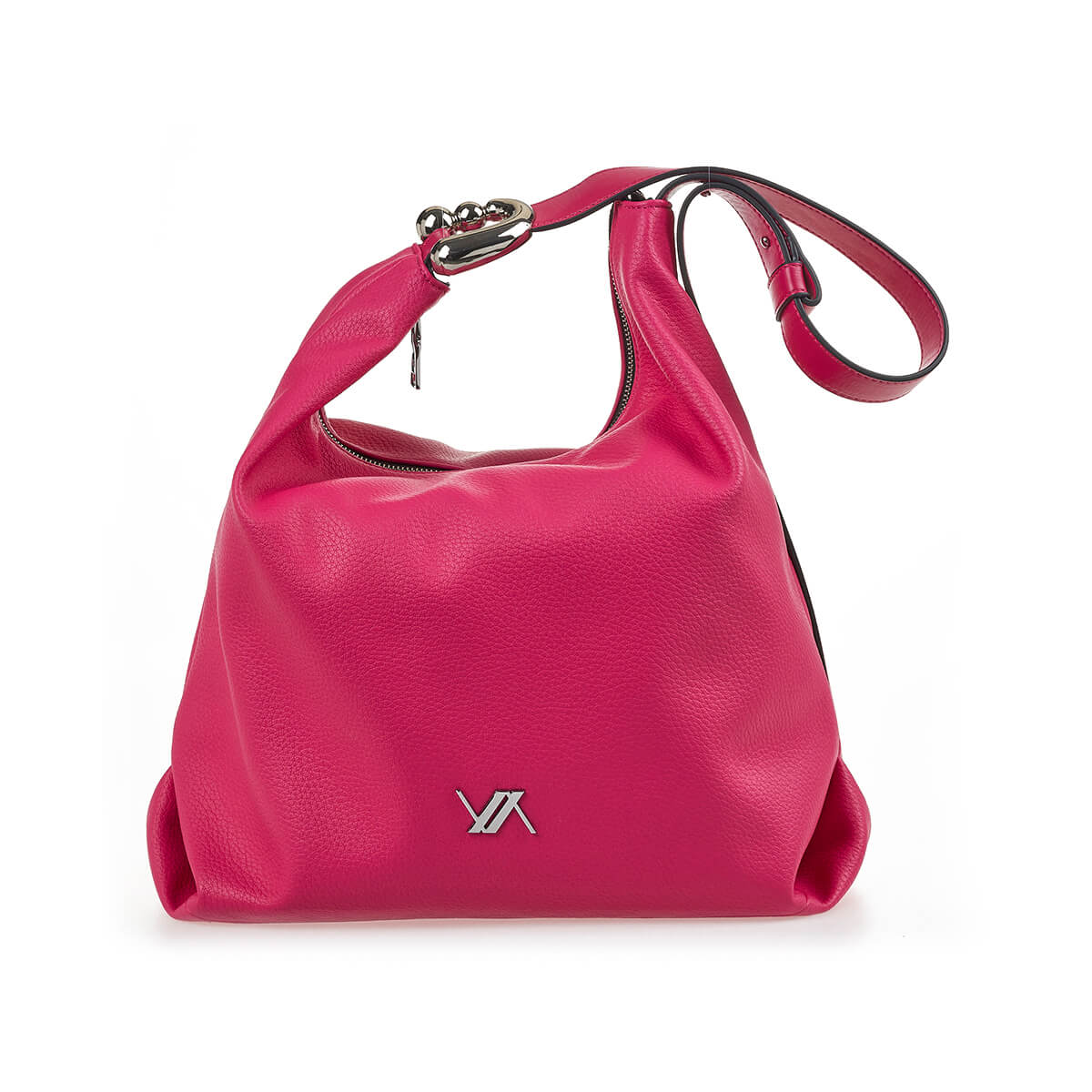 Verde Γυναικεία Τσάντα Ώμου 16-7214 Φούξια