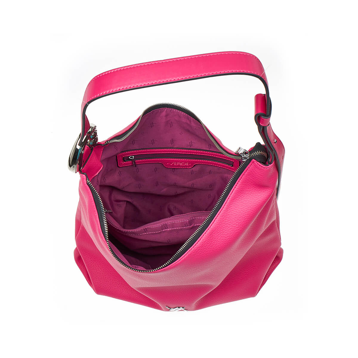 Verde Γυναικεία Τσάντα Ώμου 16-7214 Φούξια