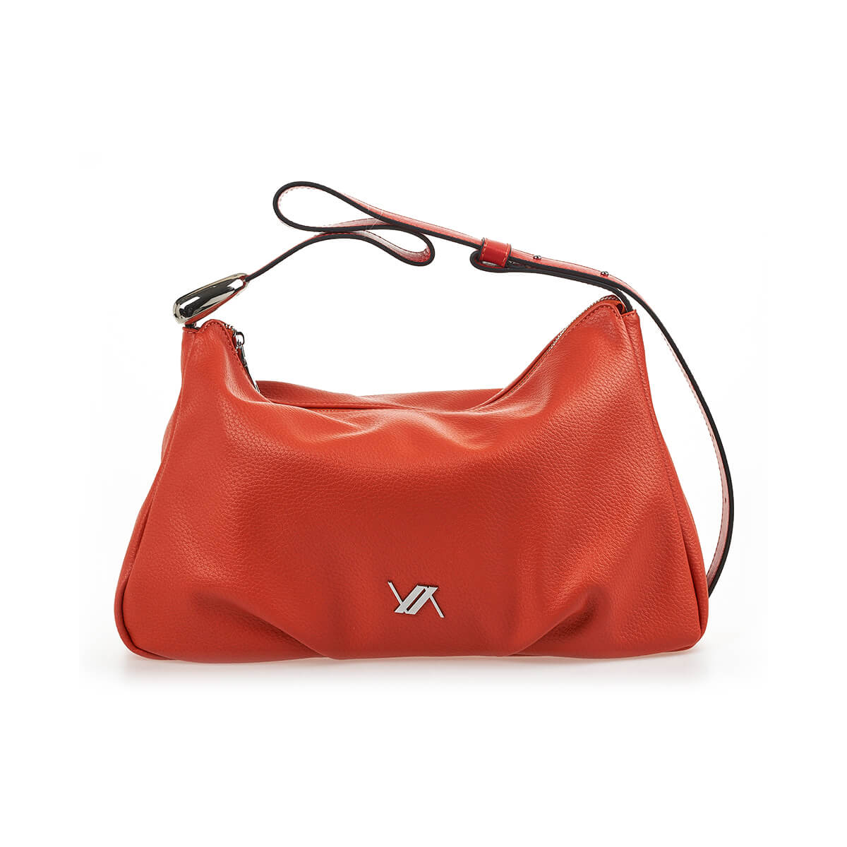 Verde Γυναικεία Τσάντα Ώμου 16-7215 Πορτοκαλί