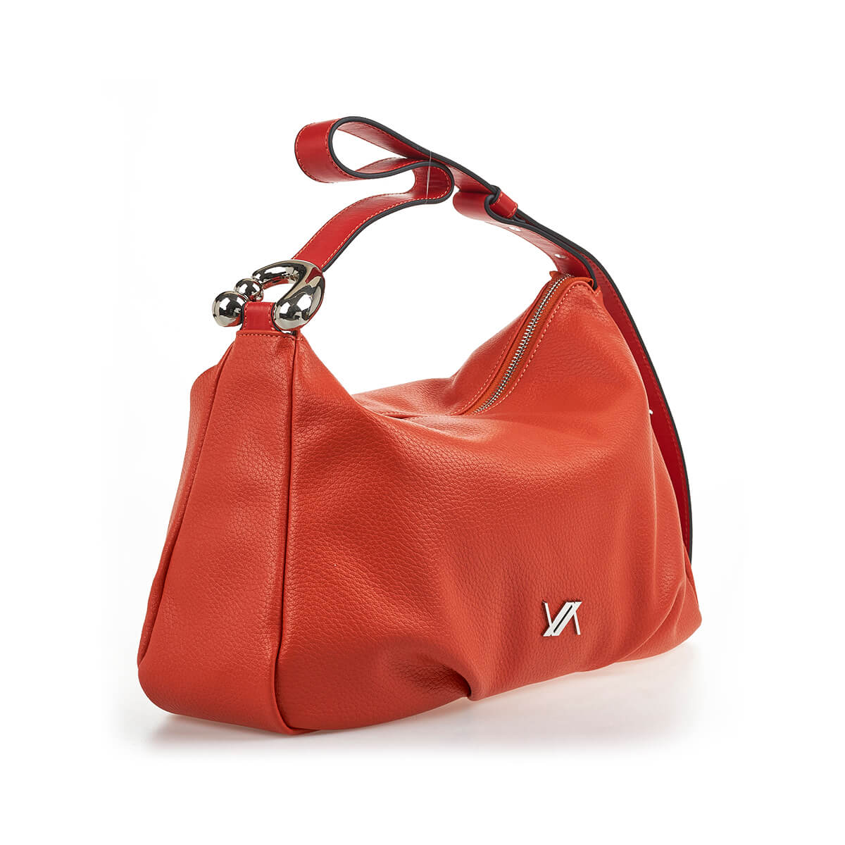 Verde Γυναικεία Τσάντα Ώμου 16-7215 Πορτοκαλί