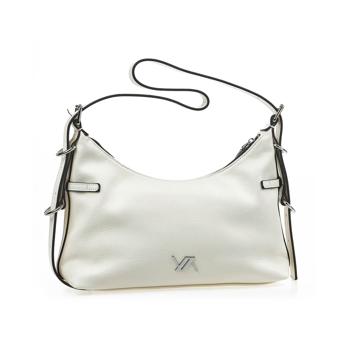 Verde Γυναικεία Τσάντα Ώμου 16-7216 Εκρού