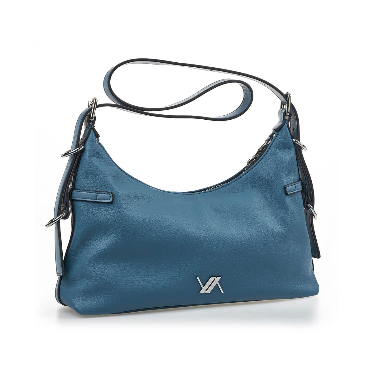 Verde Γυναικεία Τσάντα Ώμου 16-7216 Μπλε