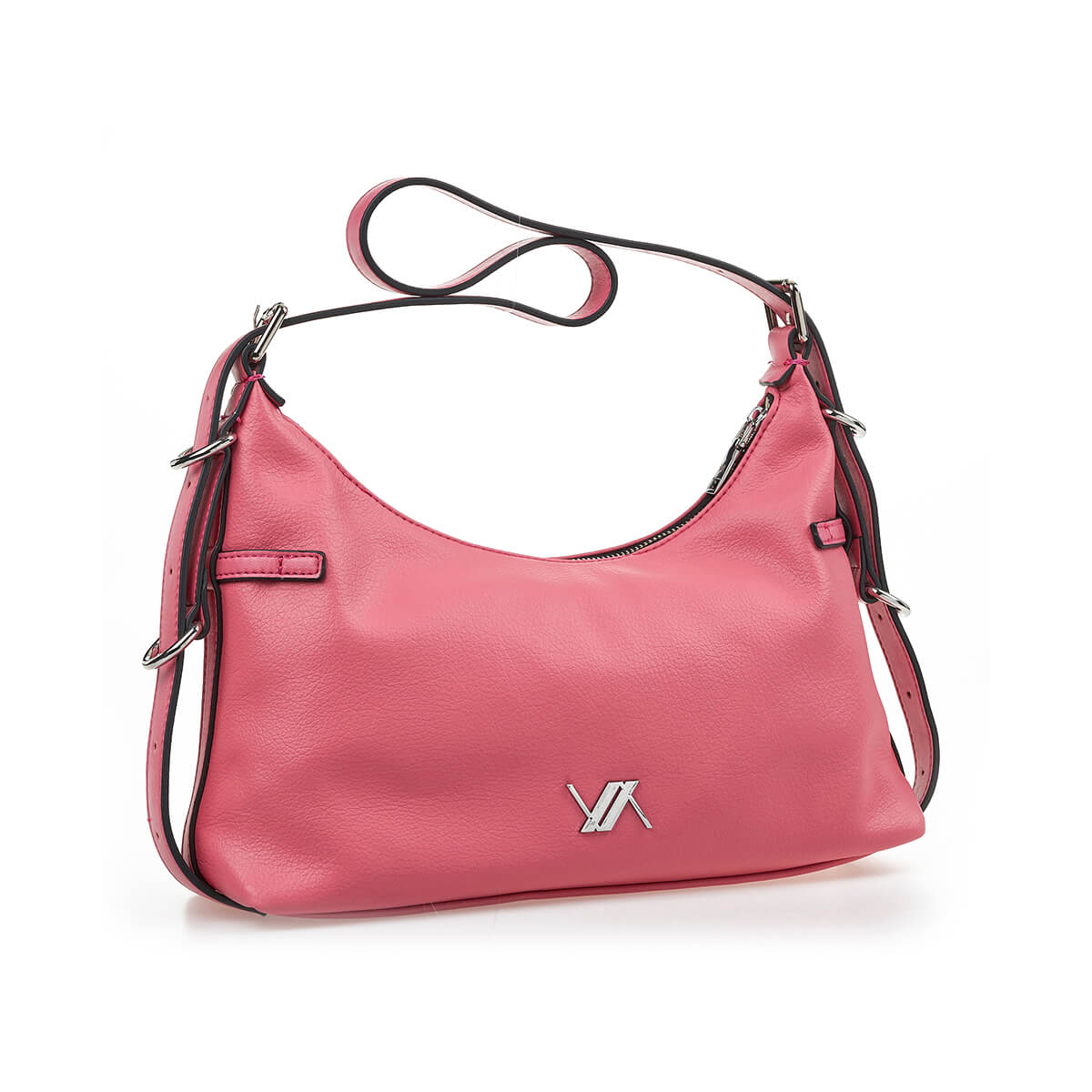 Verde Γυναικεία Τσάντα Ώμου 16-7216 Ροζ