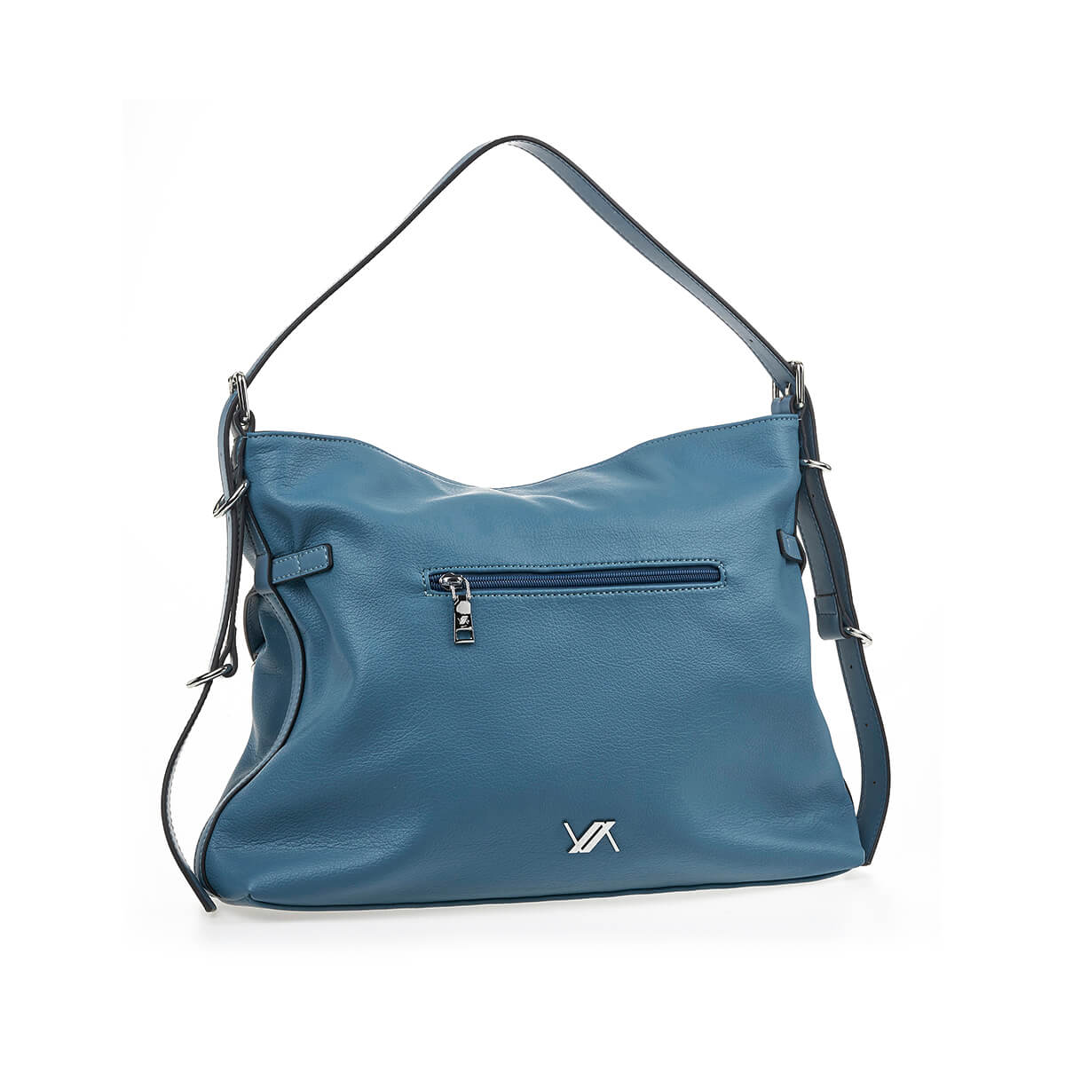 Verde Γυναικεία Τσάντα Ώμου 16-7217 Μπλε